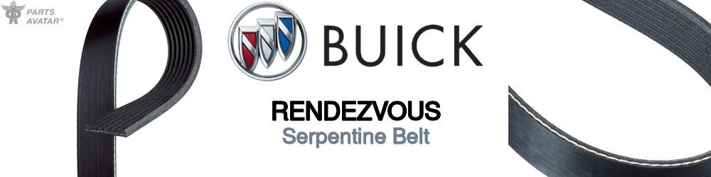 Discover Buick Rendezvous Serpentine Belts For Your Vehicle