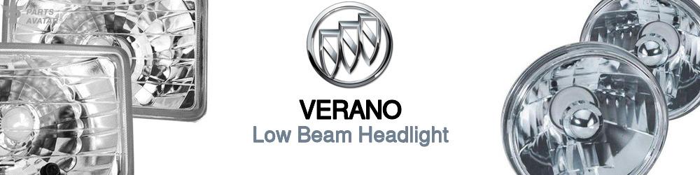 Discover Buick Verano Low Beam Bulbs For Your Vehicle