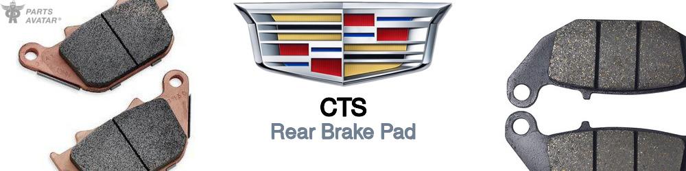 Cadillac CTS Rear Brake Pad