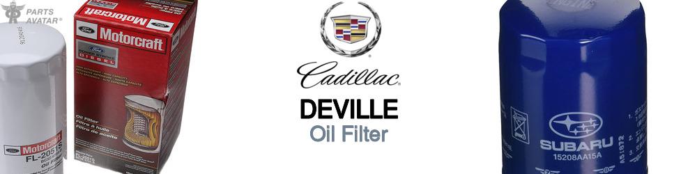 Discover Cadillac Deville Engine Oil Filters For Your Vehicle