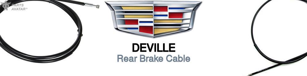Discover Cadillac Deville Rear Brake Cable For Your Vehicle