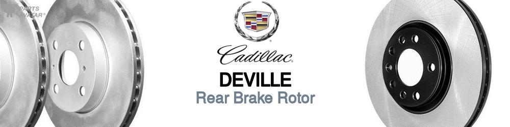 Discover Cadillac Deville Rear Brake Rotors For Your Vehicle