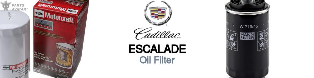 Discover Cadillac Escalade Engine Oil Filters For Your Vehicle