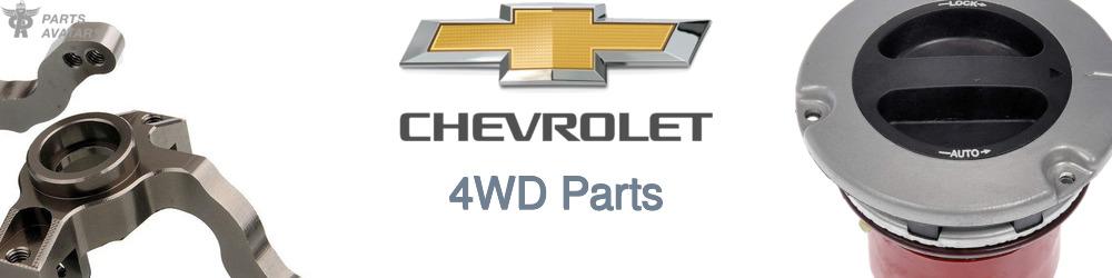 Discover Chevrolet 4WD Parts For Your Vehicle