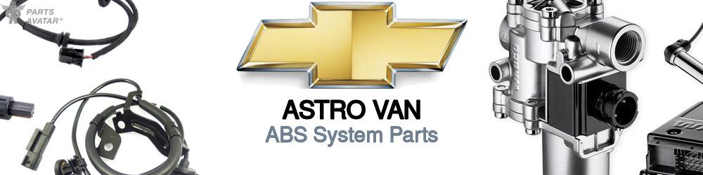 Discover Chevrolet Astro van ABS Parts For Your Vehicle