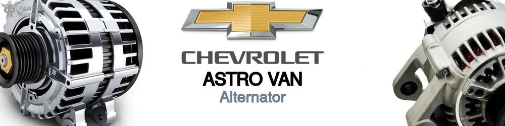 Discover Chevrolet Astro van Alternators For Your Vehicle