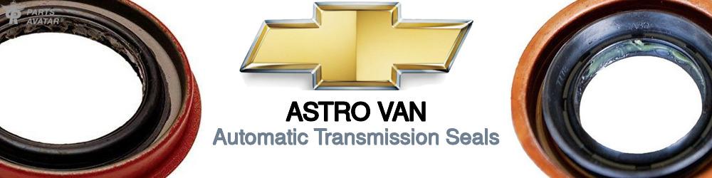 Discover Chevrolet Astro van Transmission Seals For Your Vehicle