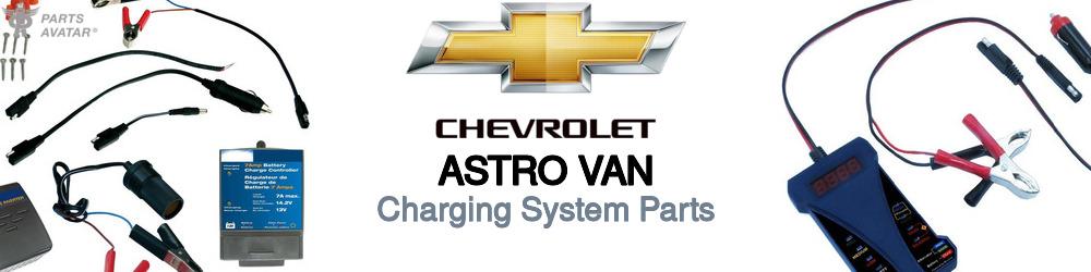 Discover Chevrolet Astro van Charging System Parts For Your Vehicle