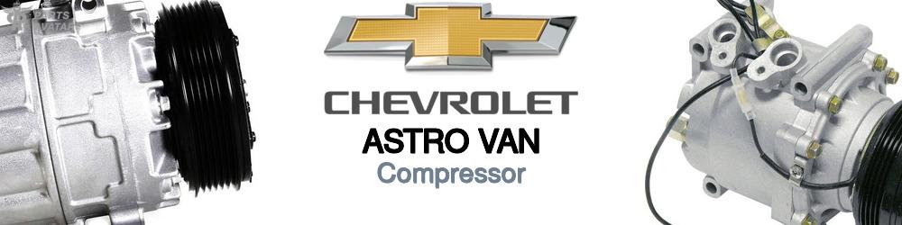 Discover Chevrolet Astro van AC Compressors For Your Vehicle