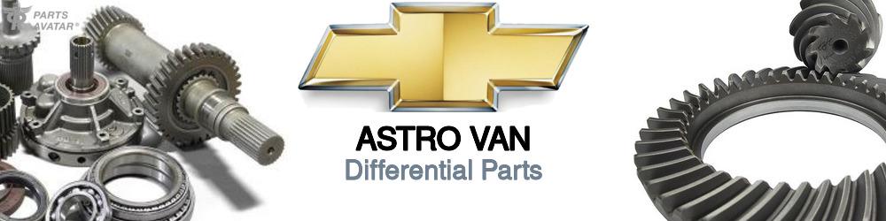 Discover Chevrolet Astro van Differential Parts For Your Vehicle