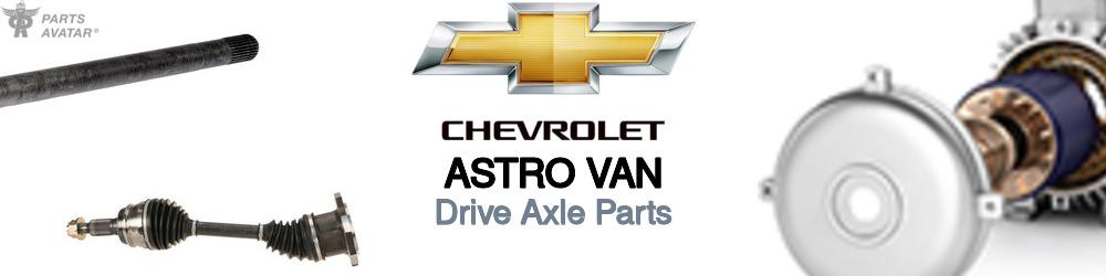Discover Chevrolet Astro van CV Axle Parts For Your Vehicle
