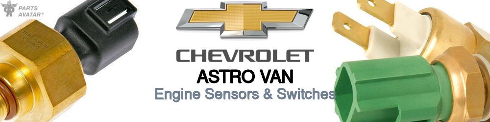 Discover Chevrolet Astro van Engine Sensors For Your Vehicle