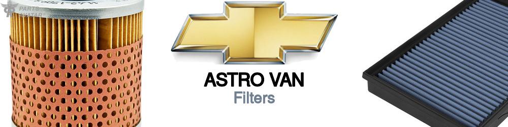 Discover Chevrolet Astro van Car Filters For Your Vehicle