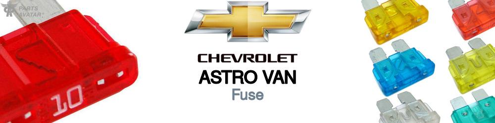 Discover Chevrolet Astro van Fuses For Your Vehicle