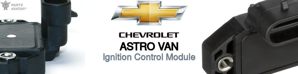 Discover Chevrolet Astro van Ignition Electronics For Your Vehicle