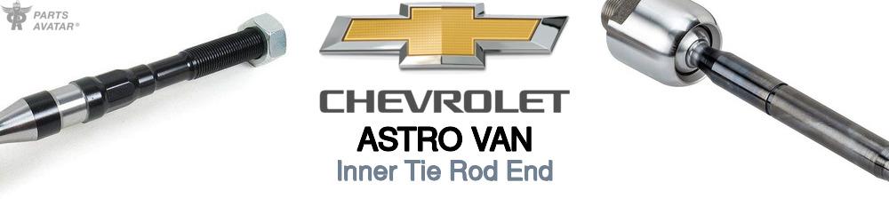 Discover Chevrolet Astro van Inner Tie Rods For Your Vehicle
