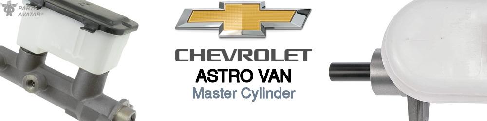 Discover Chevrolet Astro van Master Cylinders For Your Vehicle