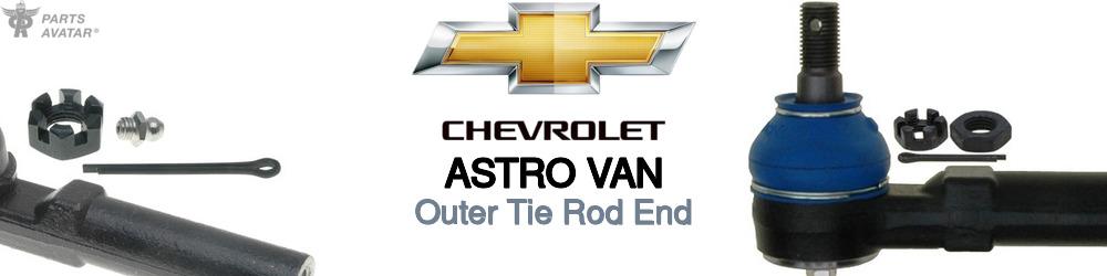 Discover Chevrolet Astro van Outer Tie Rods For Your Vehicle