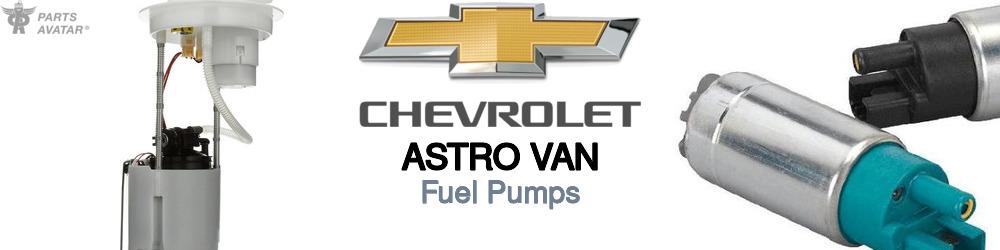 Discover Chevrolet Astro van Fuel Pumps For Your Vehicle
