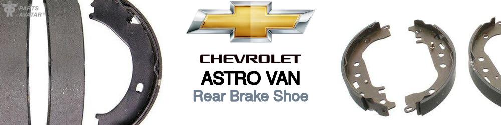 Discover Chevrolet Astro van Rear Brake Shoe For Your Vehicle