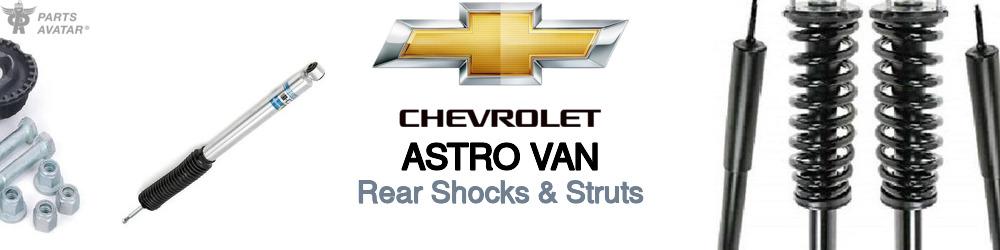 Chevrolet Astro Rear Shocks & Struts