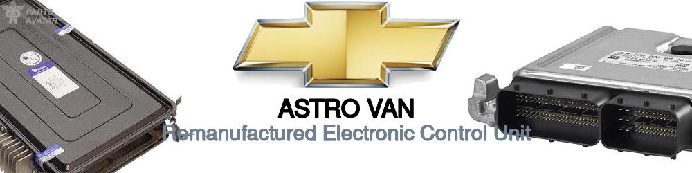 Discover Chevrolet Astro van Ignition Electronics For Your Vehicle