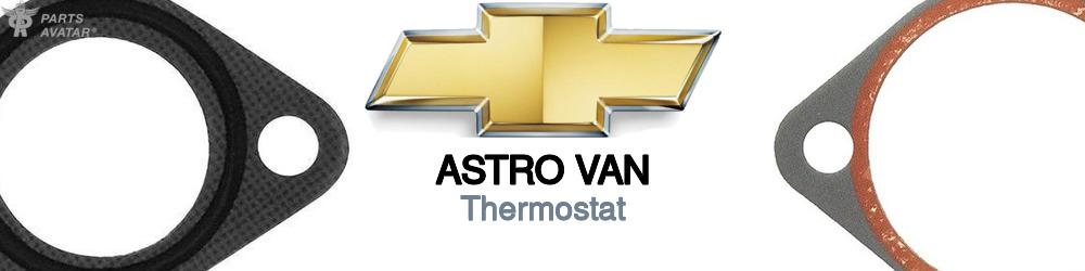 Discover Chevrolet Astro van Thermostats For Your Vehicle