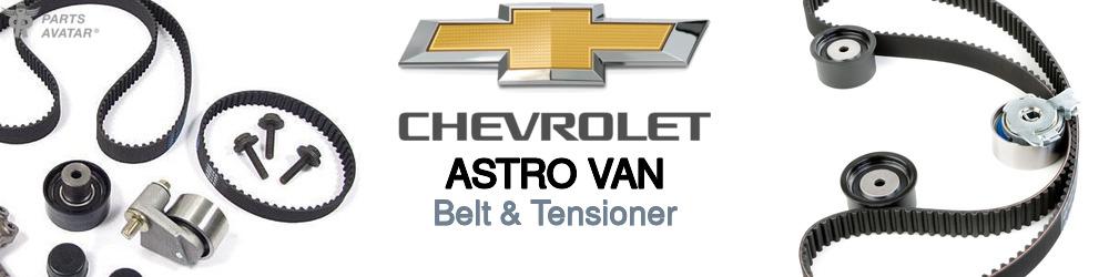 Discover Chevrolet Astro van Drive Belts For Your Vehicle