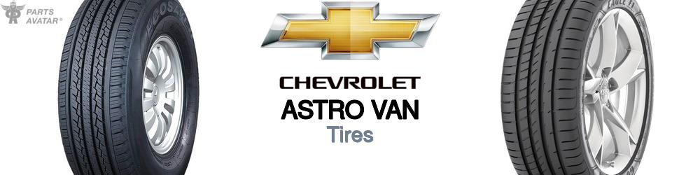 Discover Chevrolet Astro van Tires For Your Vehicle