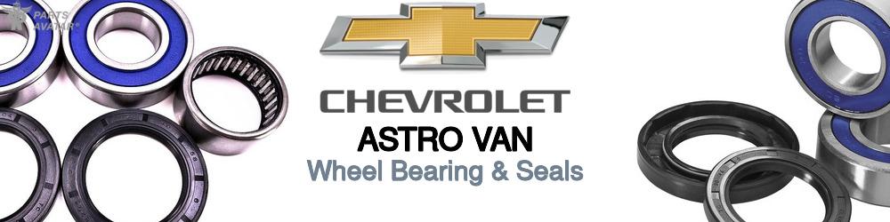 Discover Chevrolet Astro van Wheel Bearings For Your Vehicle