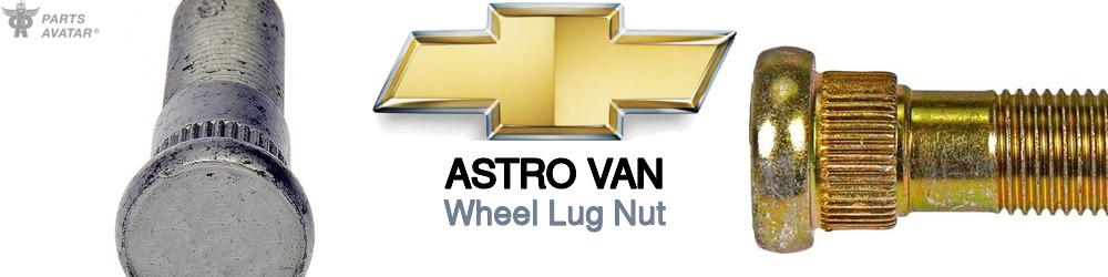 Discover Chevrolet Astro van Lug Nuts For Your Vehicle