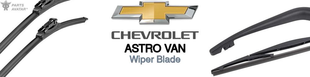 Discover Chevrolet Astro van Wiper Blades For Your Vehicle