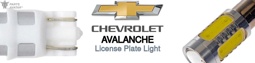 Discover Chevrolet Avalanche License Plate Light For Your Vehicle