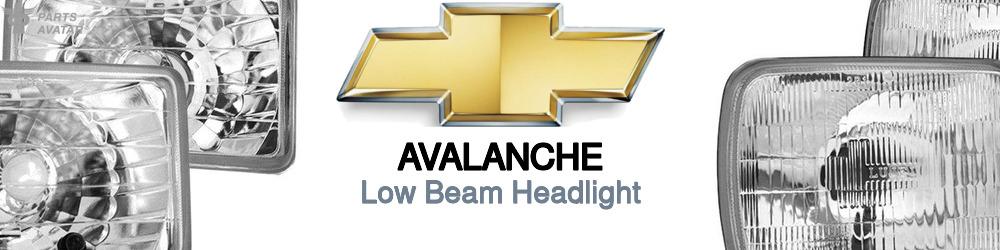Discover Chevrolet Avalanche Low Beam Bulbs For Your Vehicle