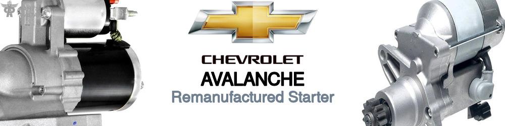 Discover Chevrolet Avalanche Starter Motors For Your Vehicle