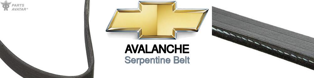 Discover Chevrolet Avalanche Serpentine Belts For Your Vehicle