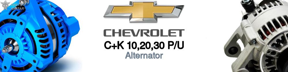 Discover Chevrolet C+k 10,20,30 p/u Alternators For Your Vehicle