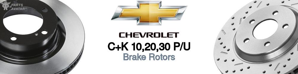 Discover Chevrolet C+k 10,20,30 p/u Brake Rotors For Your Vehicle