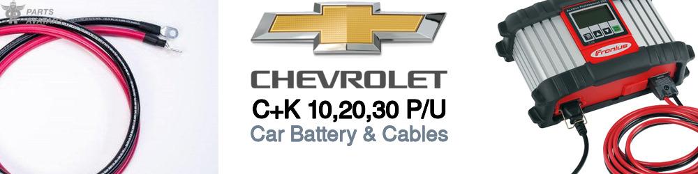 Discover Chevrolet C+k 10,20,30 p/u Car Battery & Cables For Your Vehicle