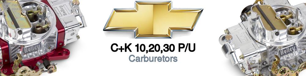 Discover Chevrolet C+k 10,20,30 p/u Carburetors For Your Vehicle