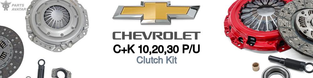 Discover Chevrolet C+k 10,20,30 p/u Clutch Components For Your Vehicle