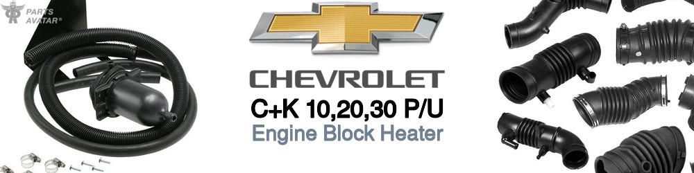 Discover Chevrolet C+k 10,20,30 p/u Engine Block Heaters For Your Vehicle