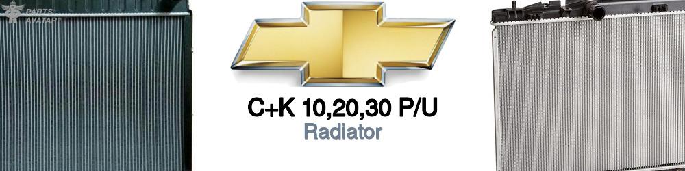 Discover Chevrolet C+k 10,20,30 p/u Radiator For Your Vehicle