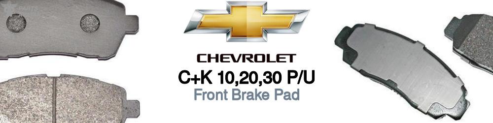 Discover Chevrolet C+k 10,20,30 p/u Front Brake Pads For Your Vehicle