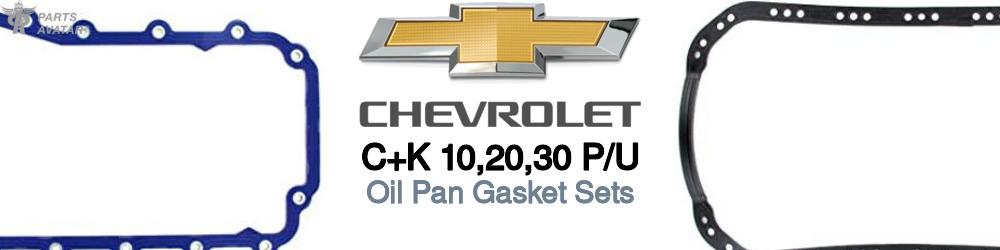 Discover Chevrolet C+k 10,20,30 p/u Oil Pan Gaskets For Your Vehicle