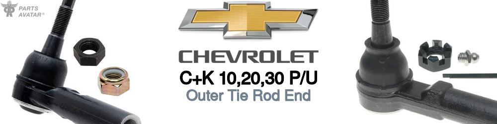 Discover Chevrolet C+k 10,20,30 p/u Outer Tie Rods For Your Vehicle