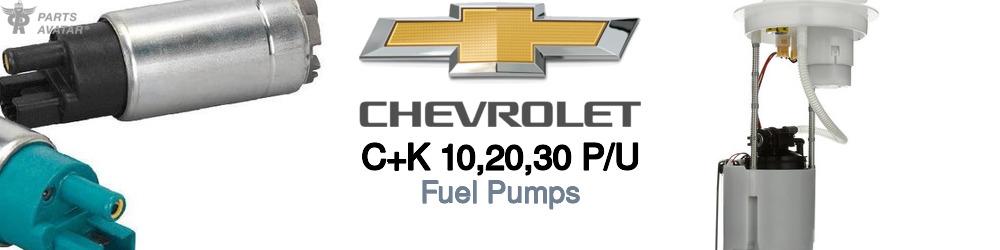 Discover Chevrolet C+k 10,20,30 p/u Fuel Pumps For Your Vehicle