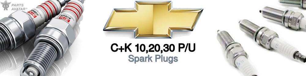 Discover Chevrolet C+k 10,20,30 p/u Spark Plugs For Your Vehicle