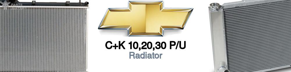 Discover Chevrolet C+k 10,20,30 p/u Radiators For Your Vehicle