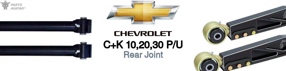 Discover Chevrolet C+k 10,20,30 p/u Rear Joints For Your Vehicle